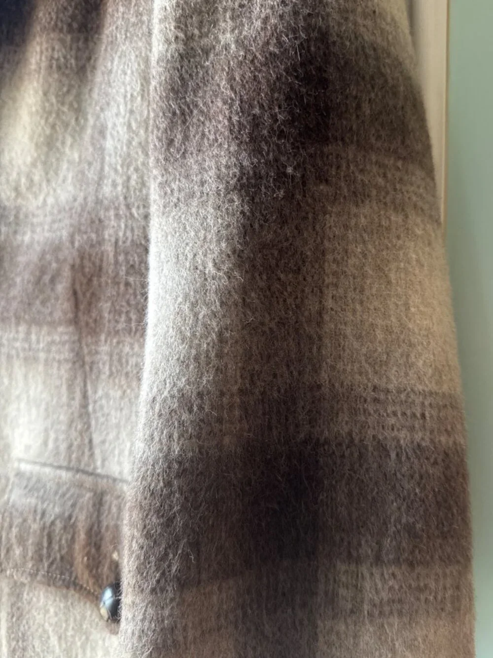 Vtg 1950s Land N Lakes cashmere wool blend jacket rockabilly Herman K Lavin Co S